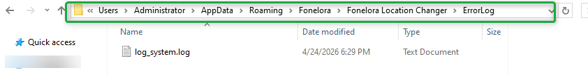 How to Send Log File on Windows