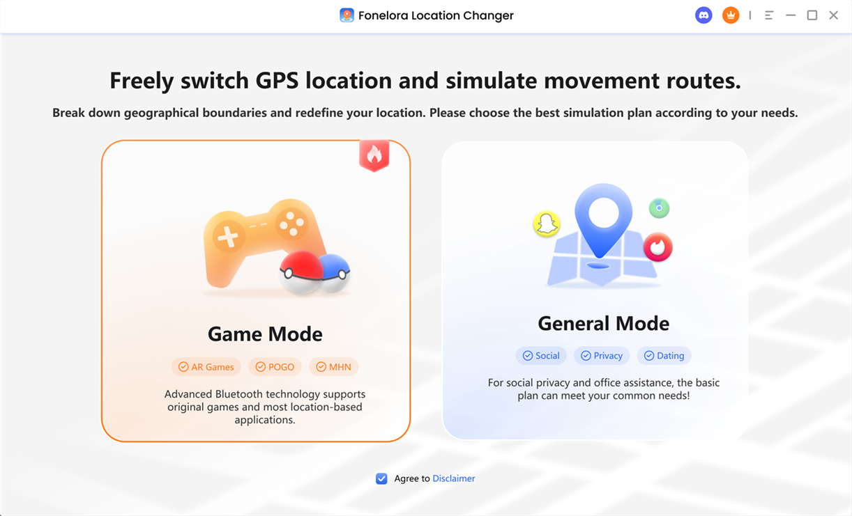Choose Game Mode