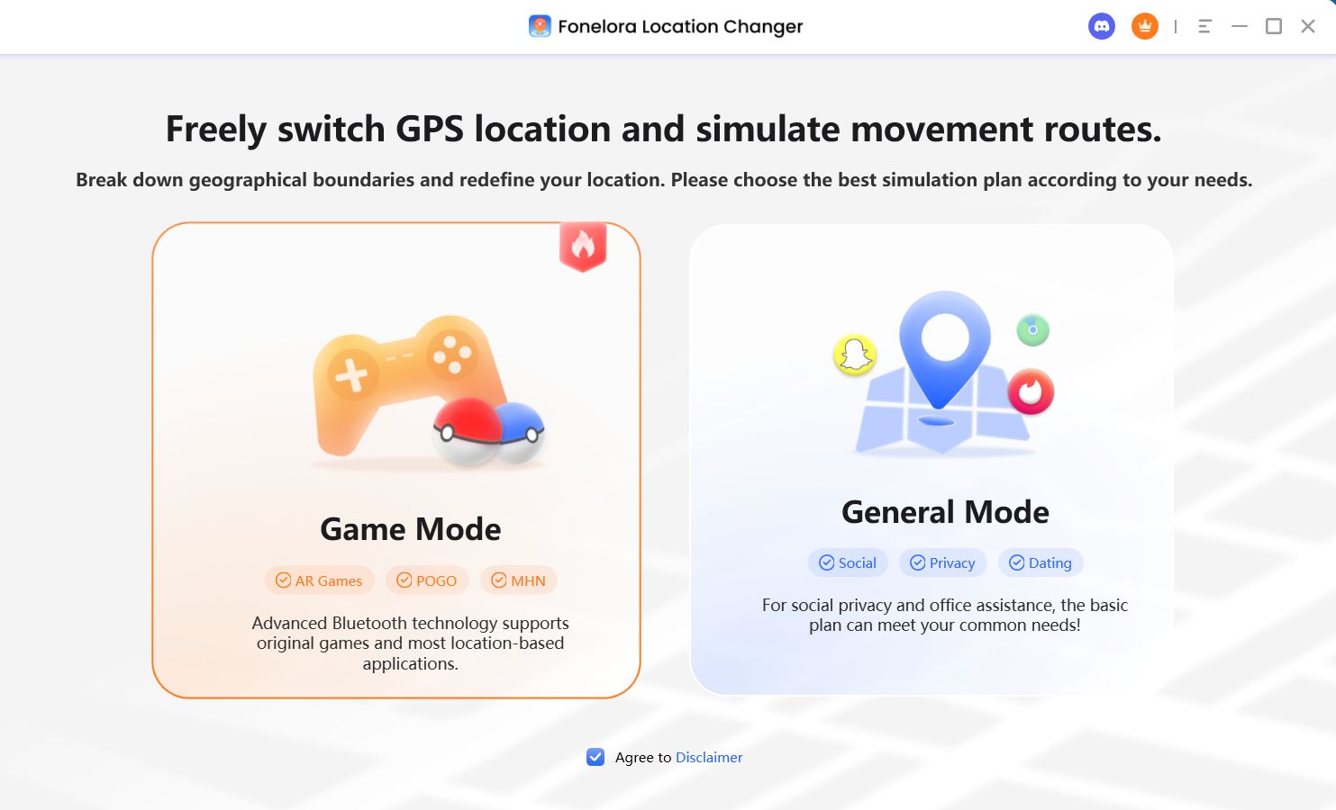 Choose Game Mode