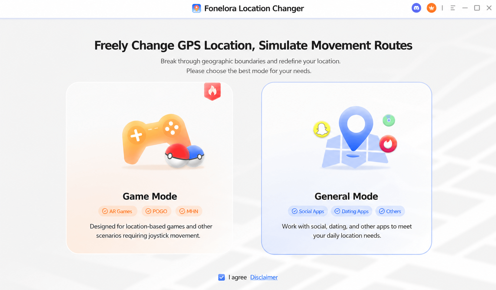 Download Fonelora Location Changer